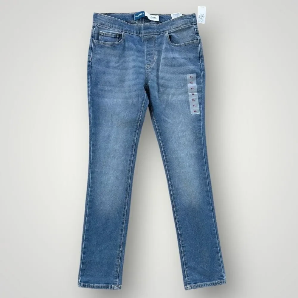 🎉5 for $45🎉NWT Old Navy Skinny Jeans Girls Size XL 14-16 Blue Denim